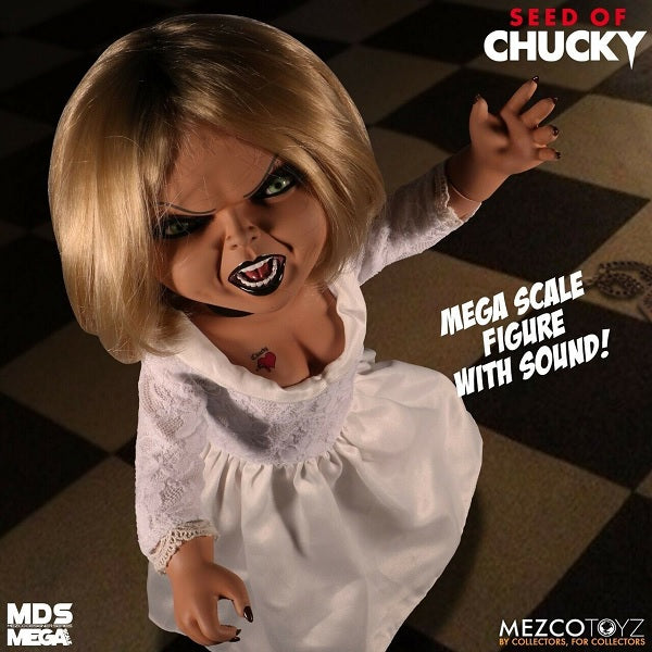 Child's Play Seed of Chucky Tiffany Mega Scale Talking Action Figure