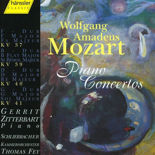 Mozart/ Zitterbart - Piano Concertos 37 39 40 41