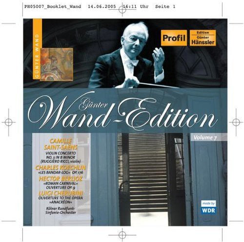 Saint-Saens/ Wand/ Kolner Rundfunk So - Violin Concerto 3