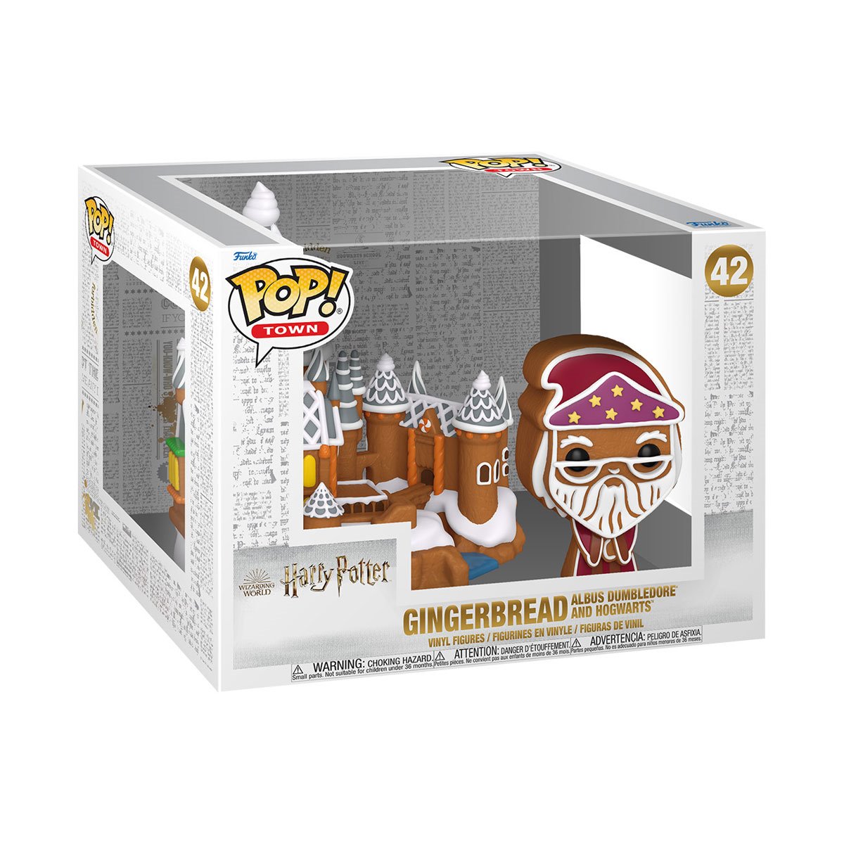 Funko Pop! Harry Potter Gingerbread Albus Dumbledore and Hogwarts