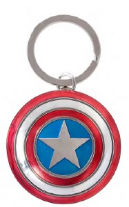 Captain America Civil War Pewter Key Ring