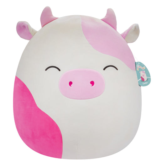 Squishmallows 16in Caedyn Pink Cow Plush