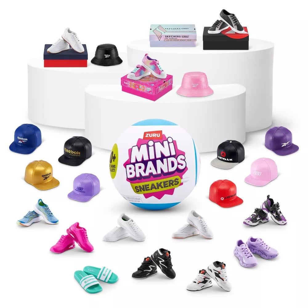 5 Surprise Sneaker Mini Brands Series 1 (5 random)