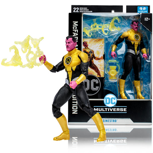 McFarlane Toys Sinestro (Sinestro Corps Wars) McFarlane Collector Edition 7" Figure