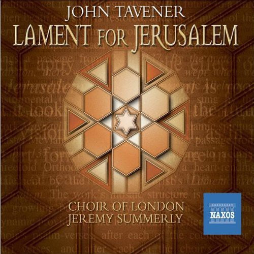 Summerly - Lament for Jerusalem