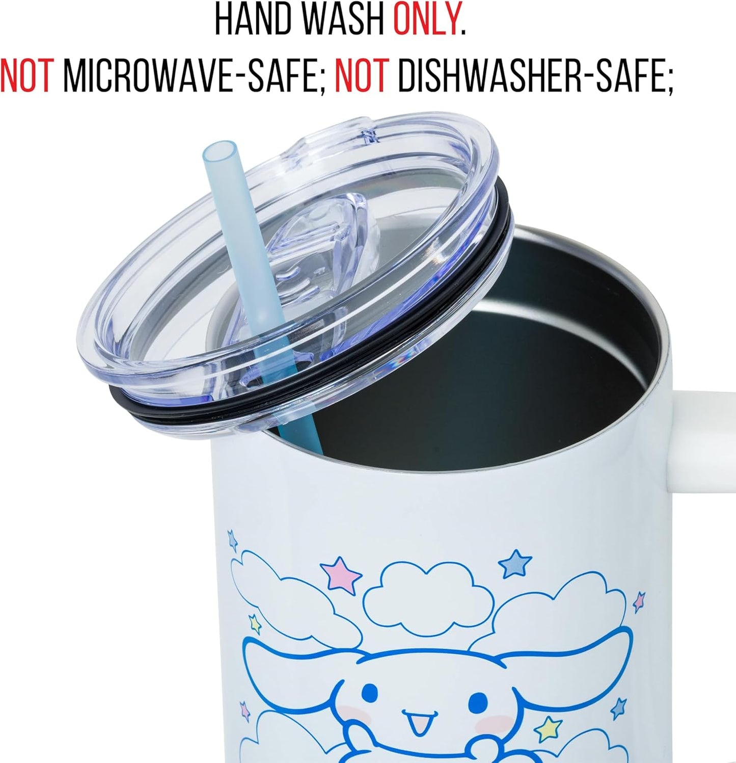Sanrio Cinnamoroll Sky 40oz Stainless Steel Tumbler