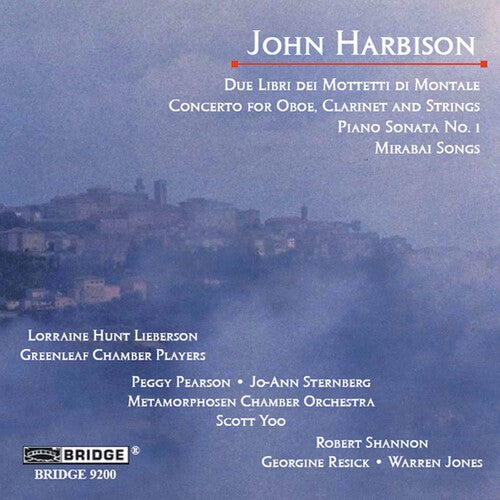 Harbison/ Lieberson/ Greenleaf Chamber Players - Music of John Harbison 1