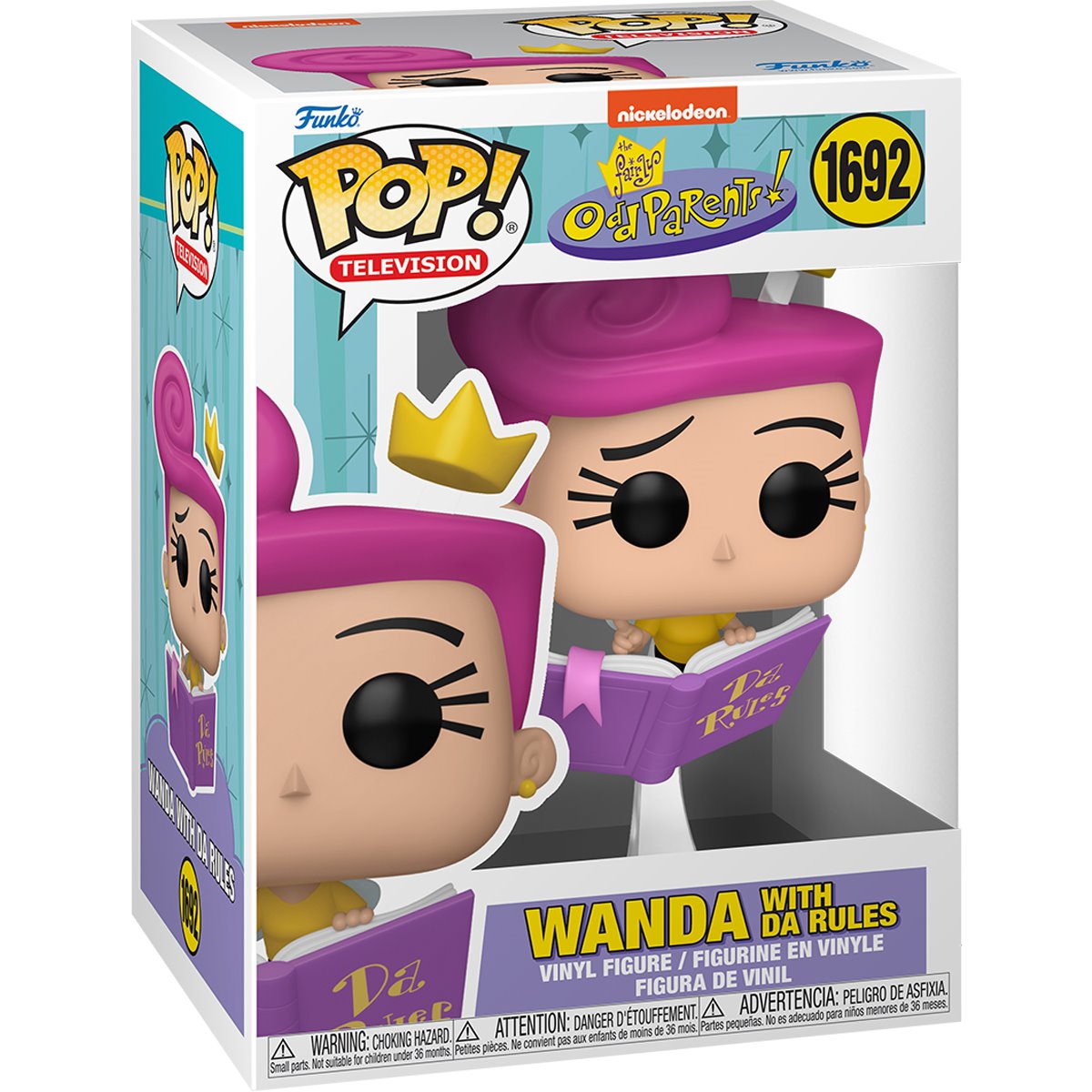 Funko Pop! The Fairly OddParents Wanda with Da Rules