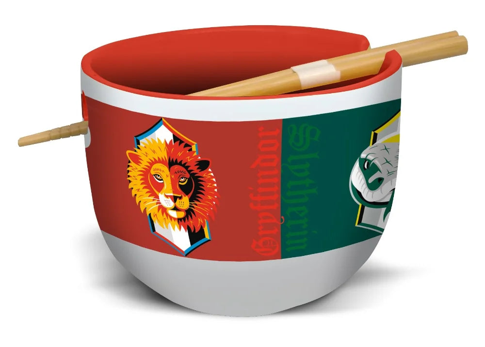 Harry Potter Golden Magic Ramen Bowl with Chopsticks In Giftbox