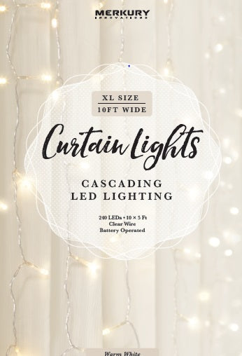 Curtain Lights - Cascading LED Lighting