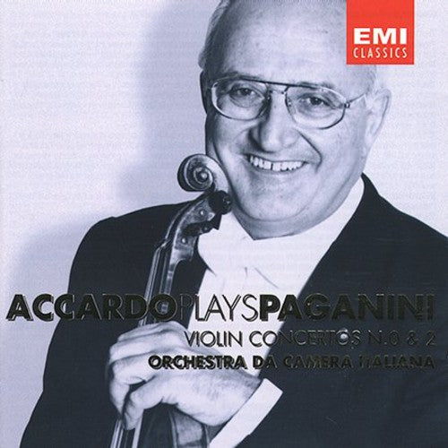 Paganini/ Accardo/ Italian Chamber Orchestra - Concerto Violin 0/2