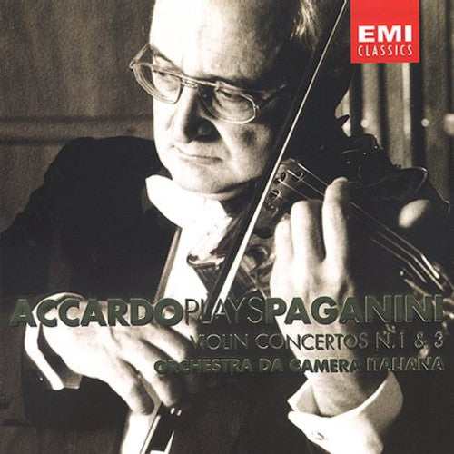 Paganini/ Accardo/ Italian Chamber Orchestra - Concerto Violin 1/3