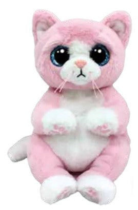 TY Beanie Bellies Lillibelle the Pink Cat Plush