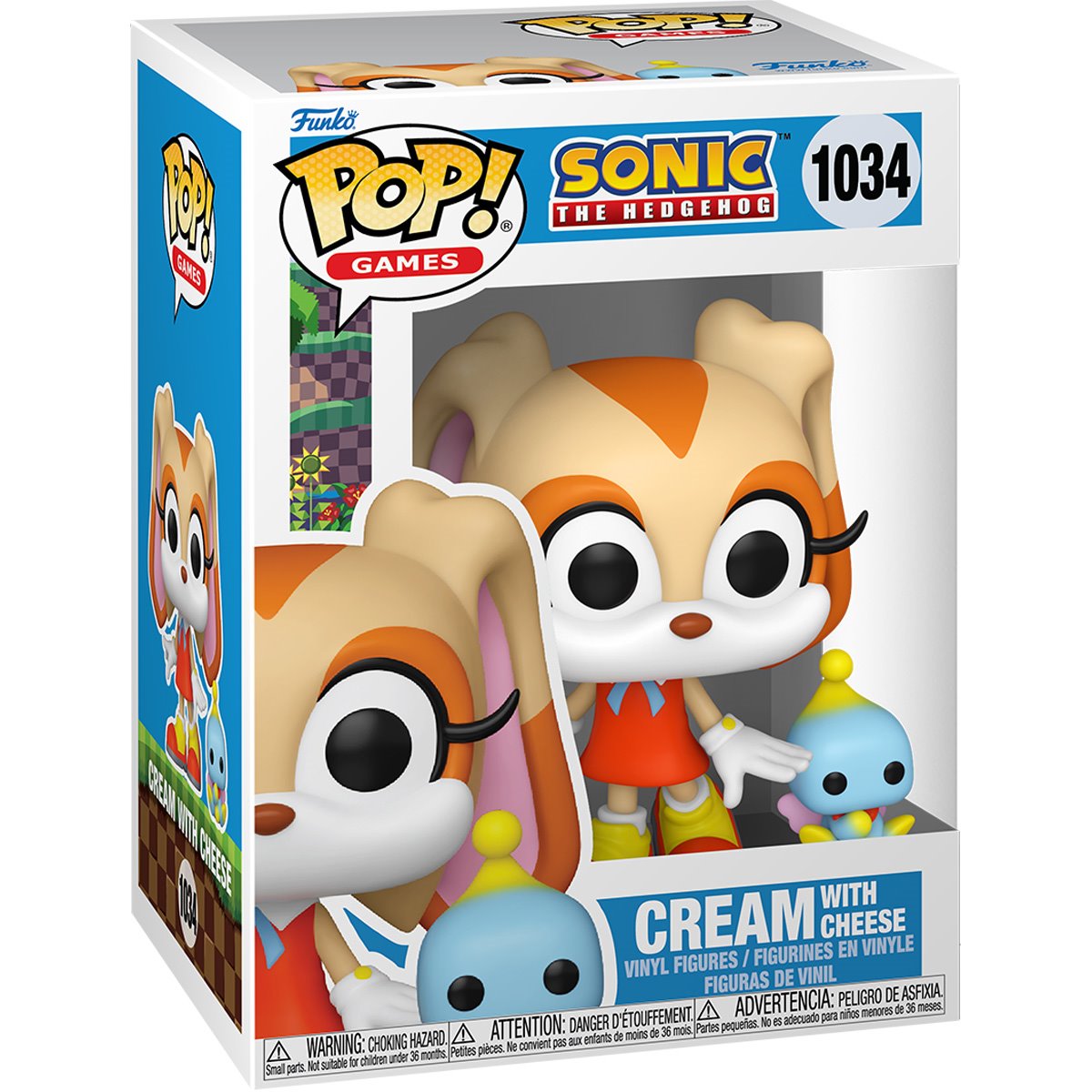 Funko Pop! Sonic The Hedgehog Cream with Cheese Buddy