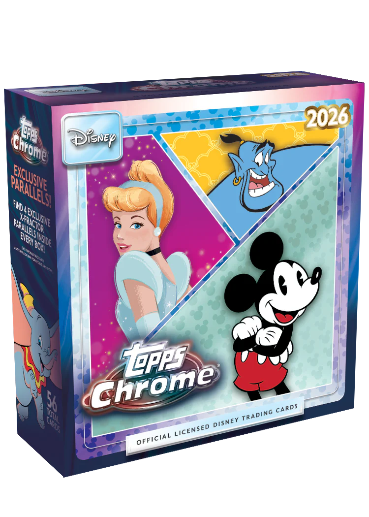 2026 Topps Chrome® Disney - Mega Box – FYE