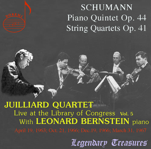 Schumann/ Juilliard String Quartet/ Bernstein - Live at the Library of Congress 5