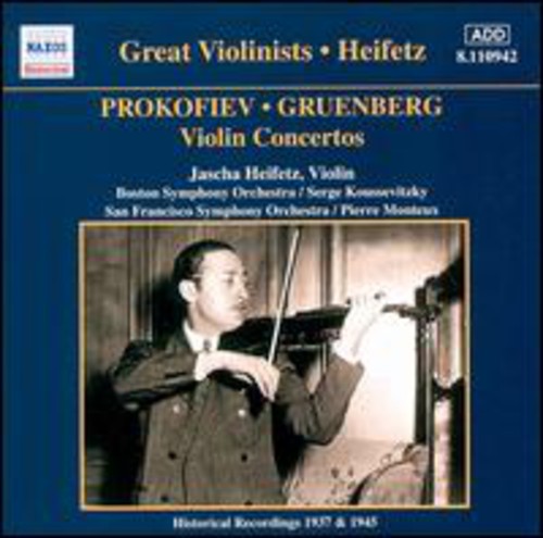 Prokofiev/ Gruenberg/ Heifetz/ Koussevitzky - Plays Prokofiev/Gruenberg