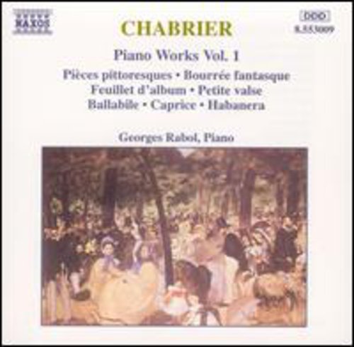 Chabrier/ Rabol - Piano Works-Vol. 1