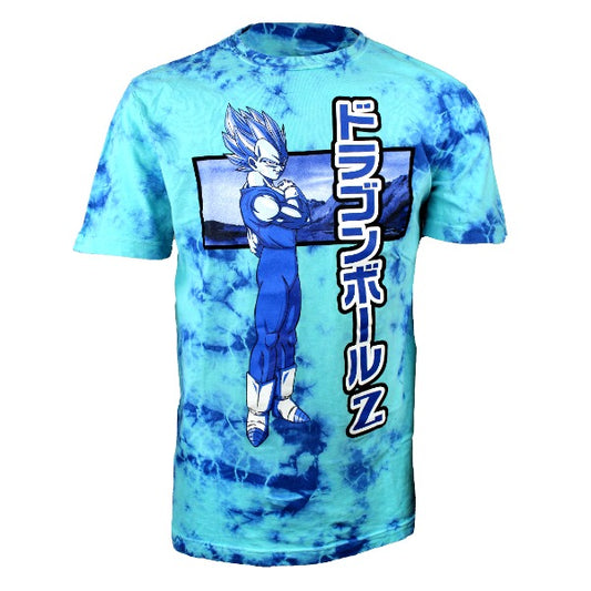 Dragon Ball Z Super Saiyan Vegeta Tie Dye T-Shirt