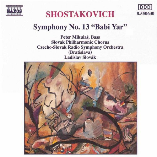 Shostakovich/ Slovak/ Czecho-Slovak Rso - Symphony 13