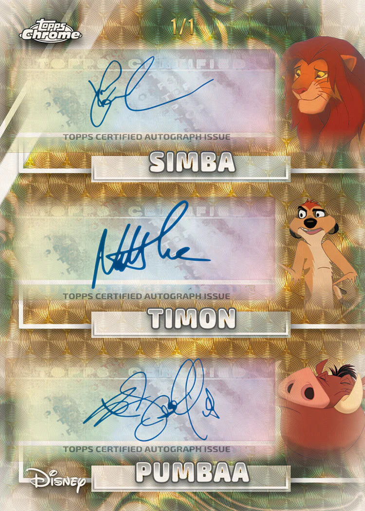 2026 Topps Chrome® Disney - Mega Box