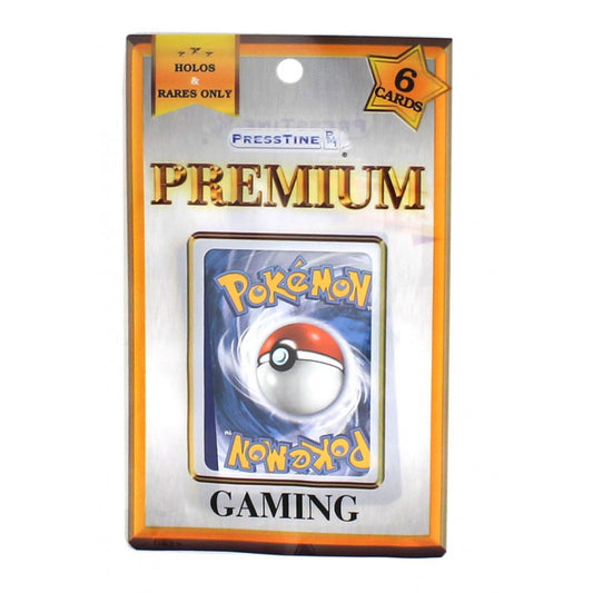 Pokemon Trading Cards - 6 Card Premium Pack Holo & Rares Only