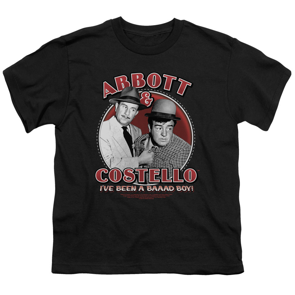 ABBOTT & COSTELLO BAD BOY - S/S YOUTH 18/1 - BLACK T-Shirt