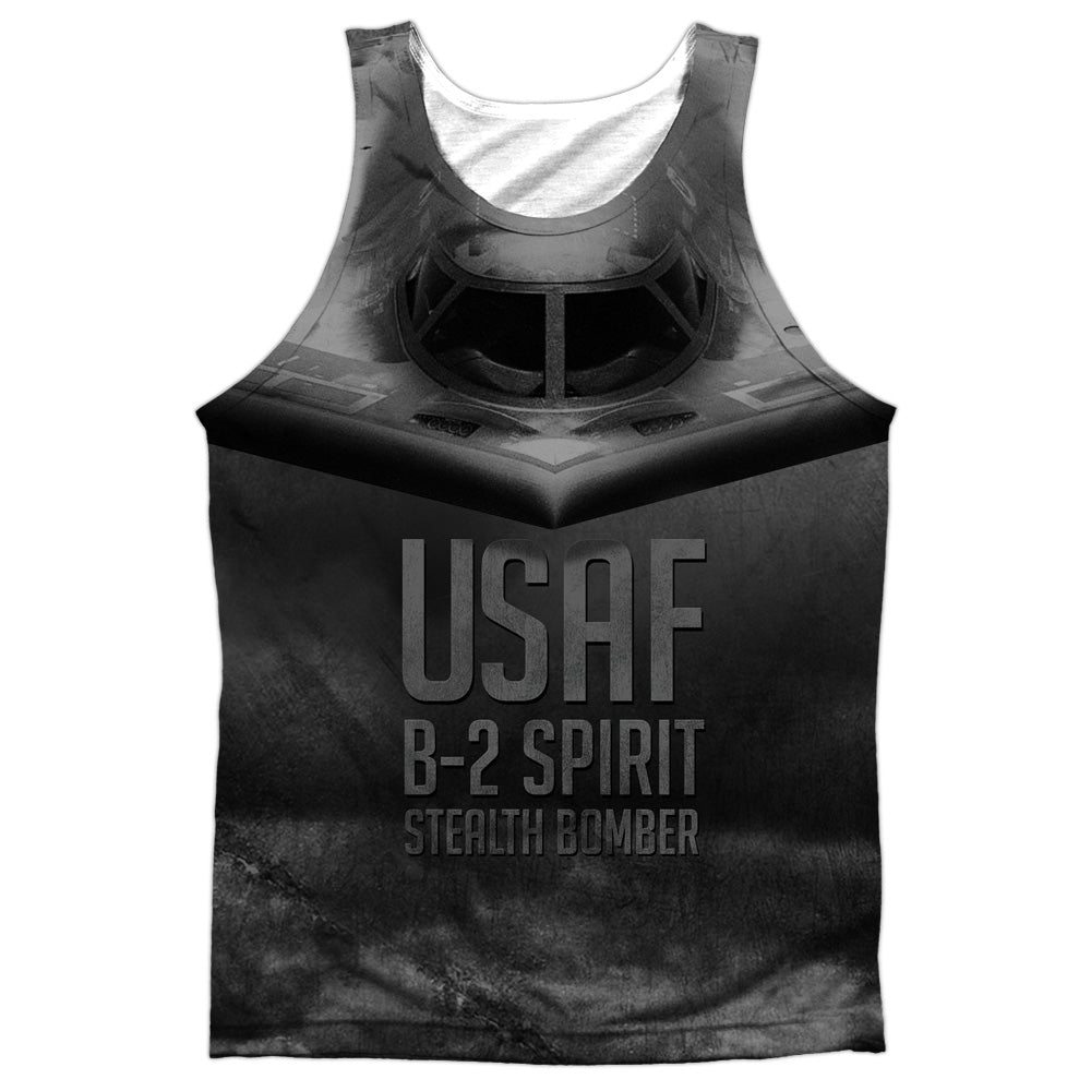 Air Force - Stealth - Adult 100% Poly Tank Top - White