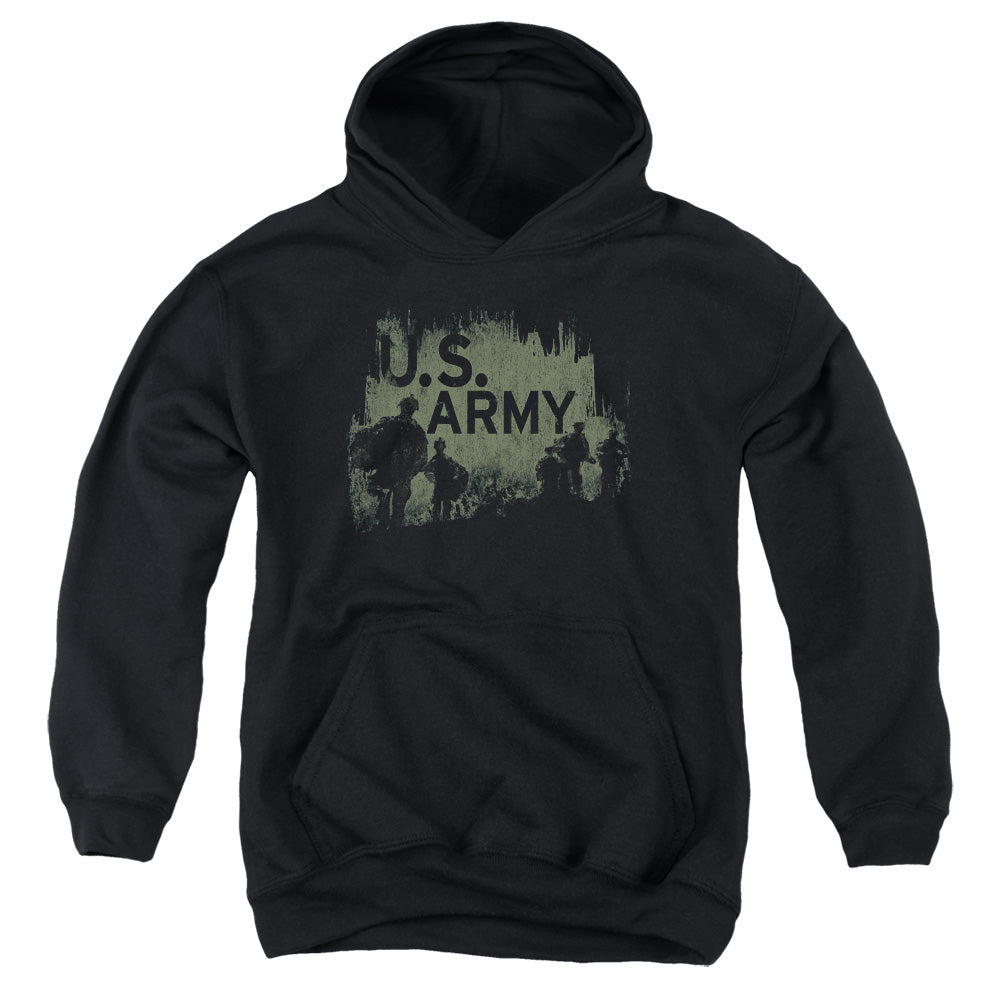 Army - Soldiers - Youth Pull-over Hoodie - Black