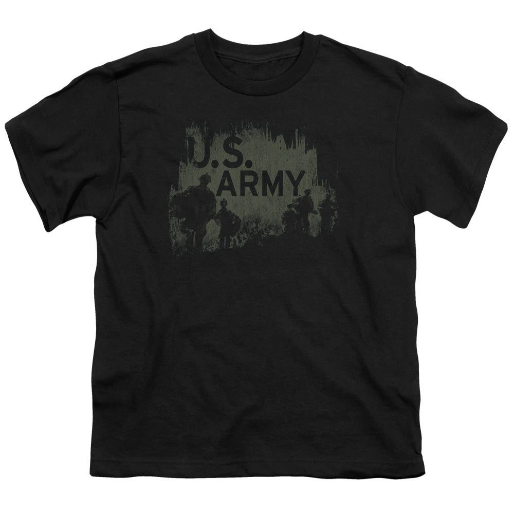 Army - Soldiers - Short Sleeve Youth 18/1 - Black T-shirt