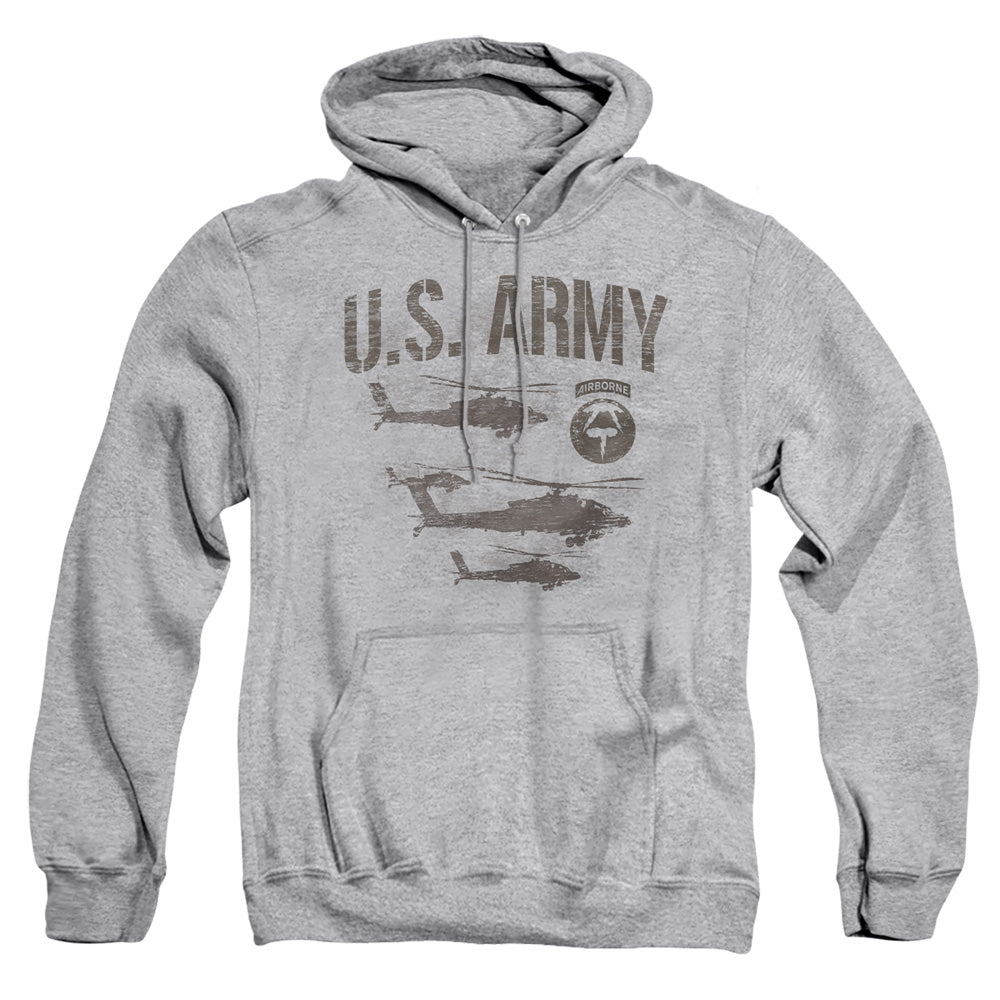 Army - Airborne - Adult Pull-over Hoodie - Athletic Heather