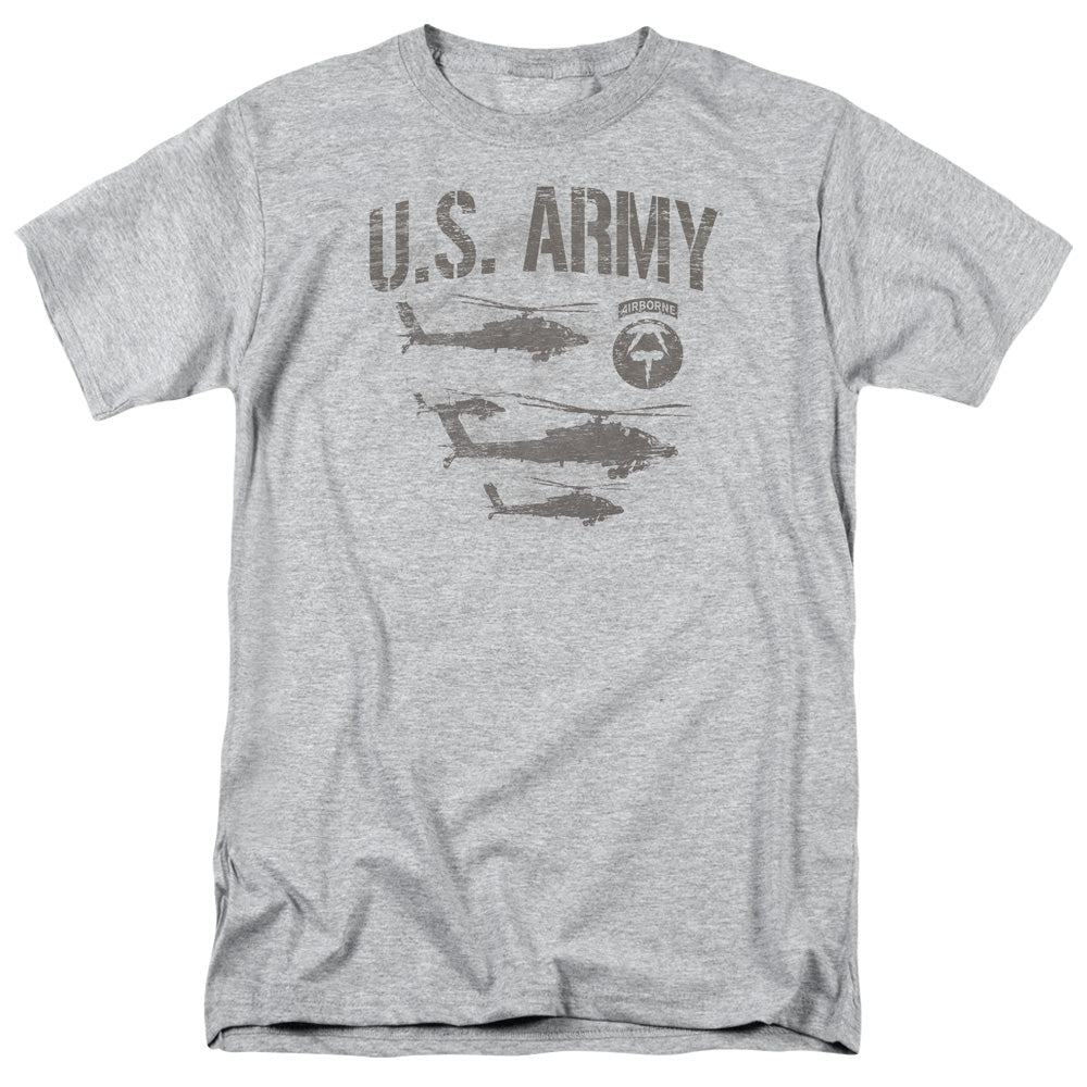 Army - Airborne - Short Sleeve Adult 18/1 - Athletic Heather T-shirt