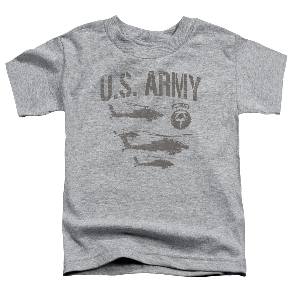 Army - Airborne - Short Sleeve Toddler Tee - Athletic Heather T-shirt