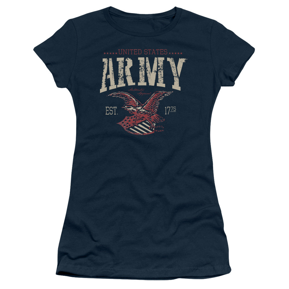 Army - Arch - Short Sleeve Junior Sheer - Navy T-shirt