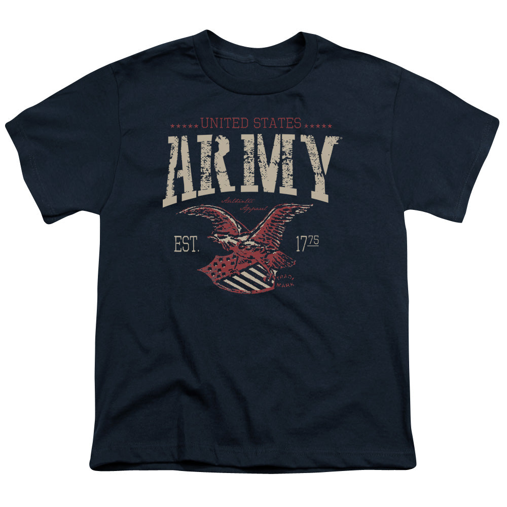 Army - Arch - Short Sleeve Youth 18/1 - Navy T-shirt