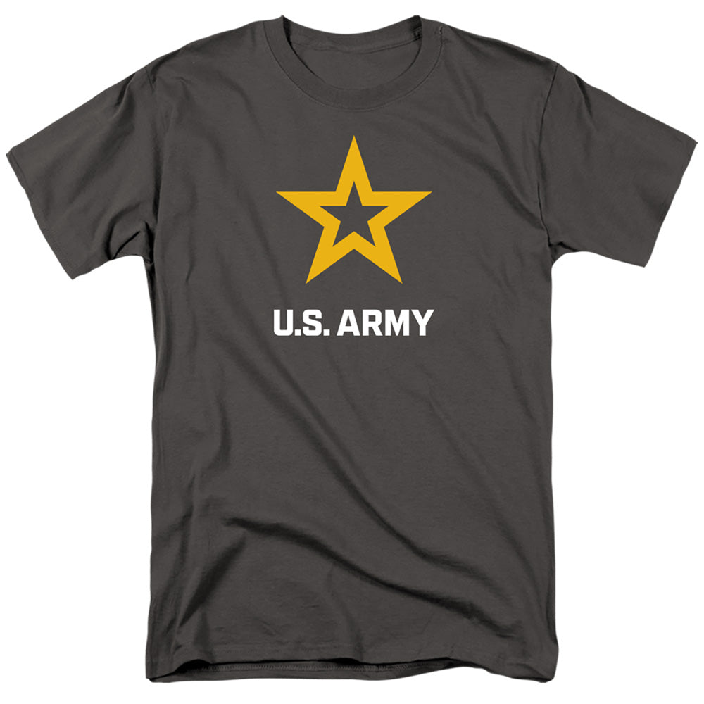 Army - Logo - Short Sleeve Adult 18/1 - Charcoal T-shirt