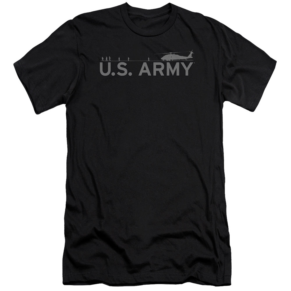 Army - Helicopter-premuim Canvas Adult Slim Fit 30/1 - Black