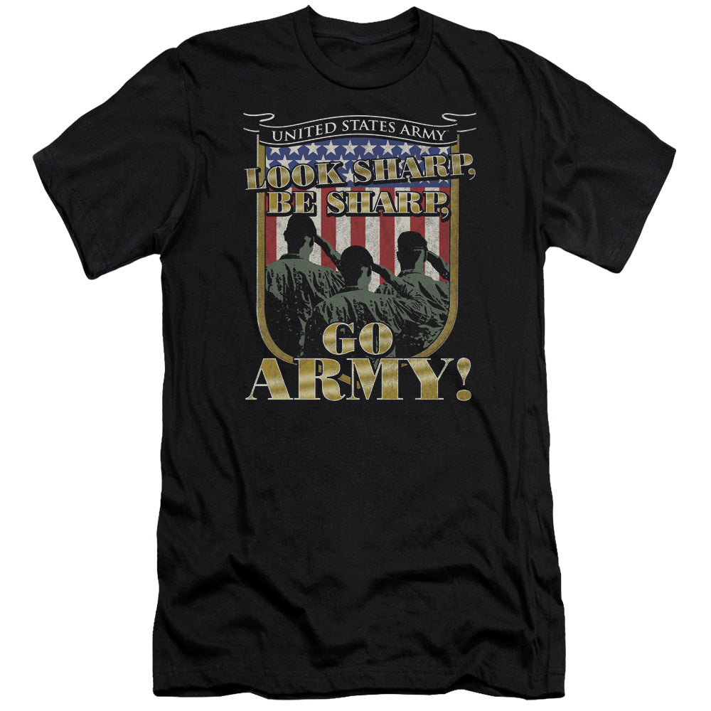Army - Go Army-premuim Canvas Adult Slim Fit 30/1 - Black