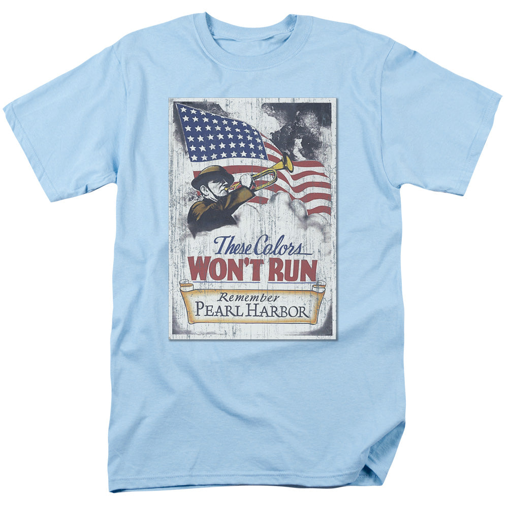 Army - Pearl Harbor - Short Sleeve Adult 18/1 - Light Blue T-shirt