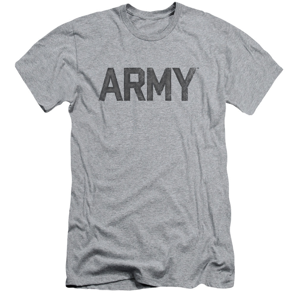 Army - Star - Short Sleeve Adult 30/1 - Athletic Heather T-shirt