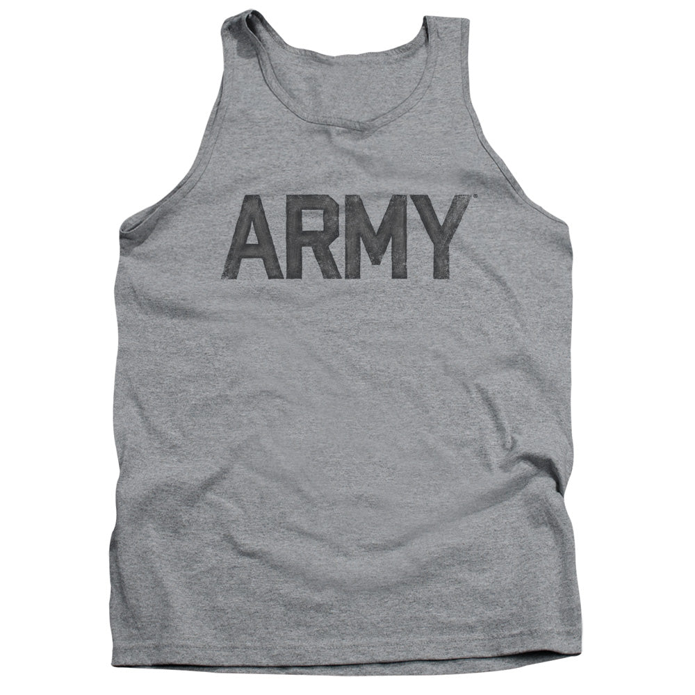 Army - Star - Adult Tank - Athletic Heather