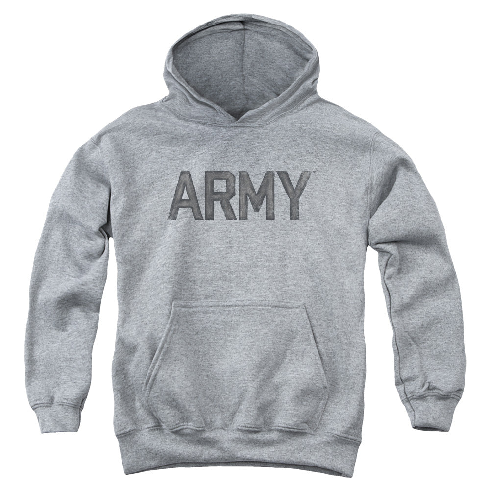 Army - Star - Youth Pull-over Hoodie - Heather