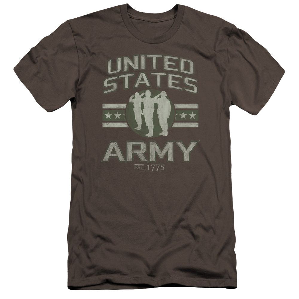 Army - United States Army-premuim Canvas Adult Slim Fit 30/1 - Charcoal