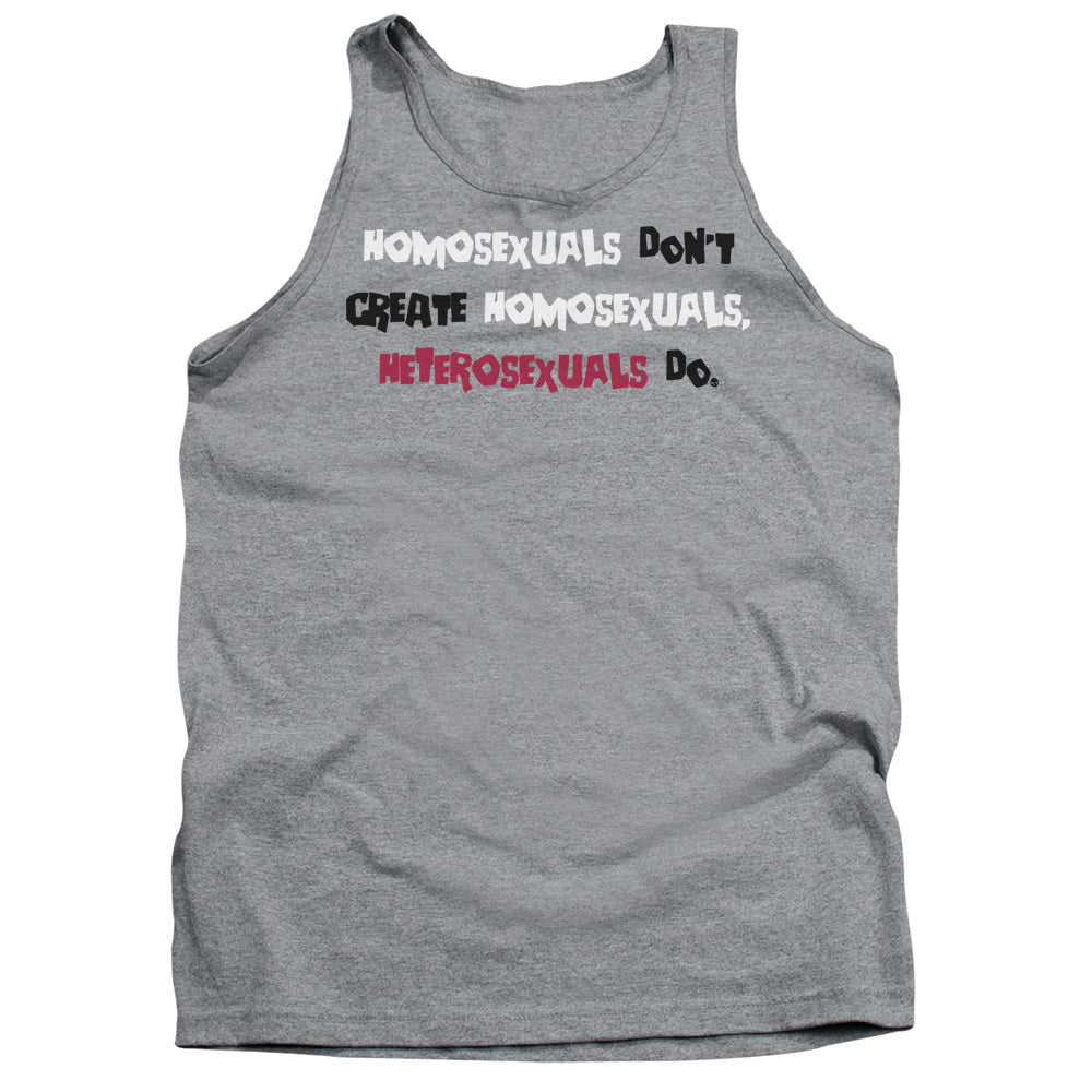 Homosexuals - Adult Tank - Athletic Heather