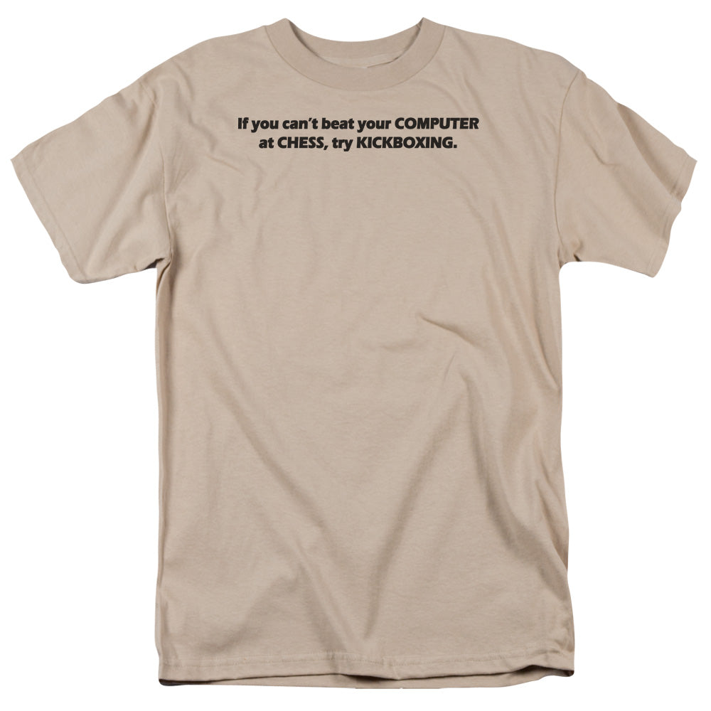 Try Kickboxing - Short Sleeve Adult 18 - 1 - Sand T-shirt