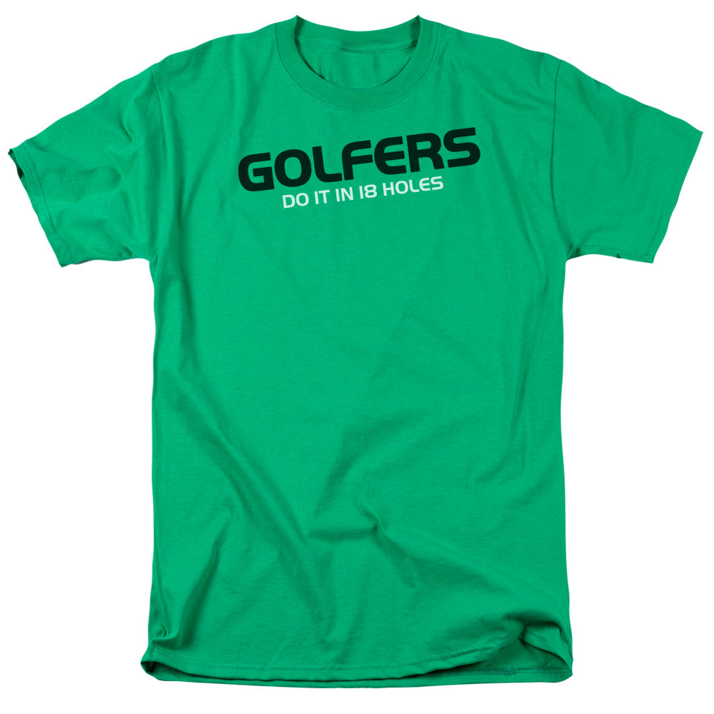 Golfers Do It - Short Sleeve Adult 18 - 1 - Kelly Green T-shirt