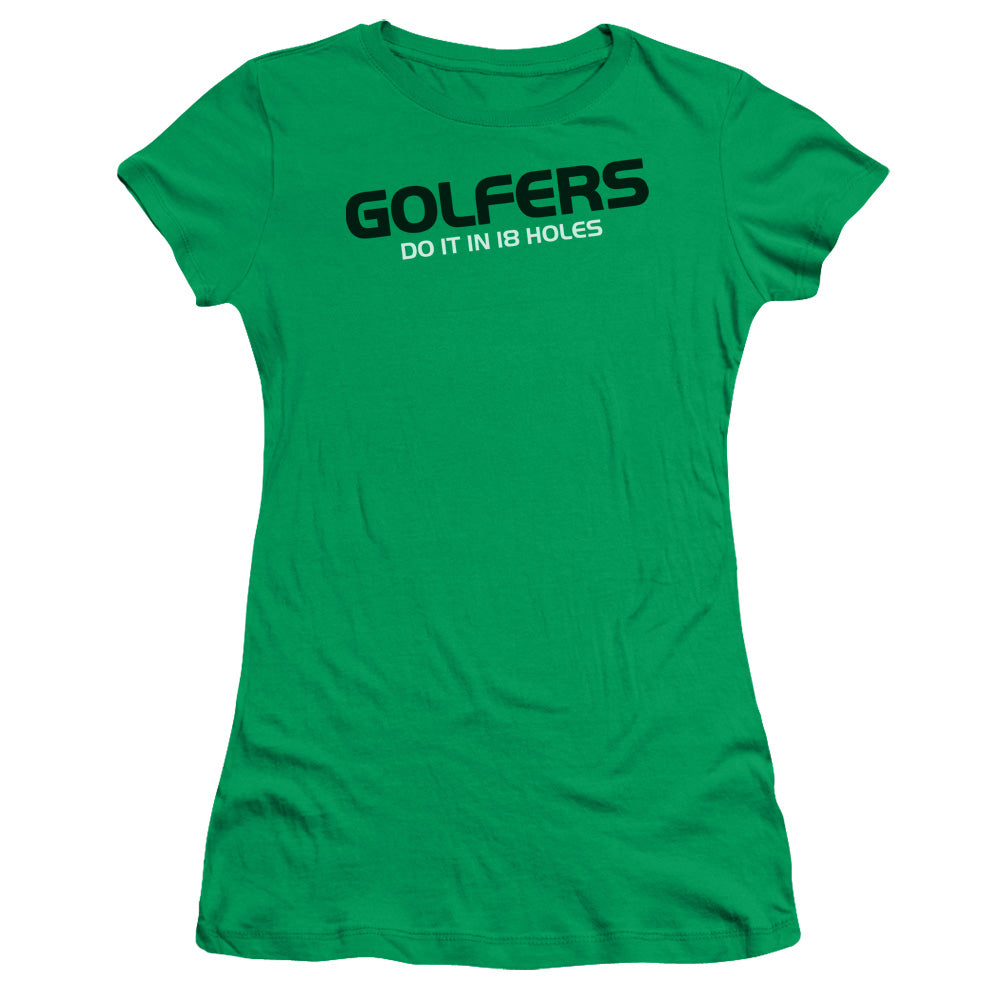 GOLFERS DO IT - JUNIOR SHEER - KELLY GREEN T-Shirt