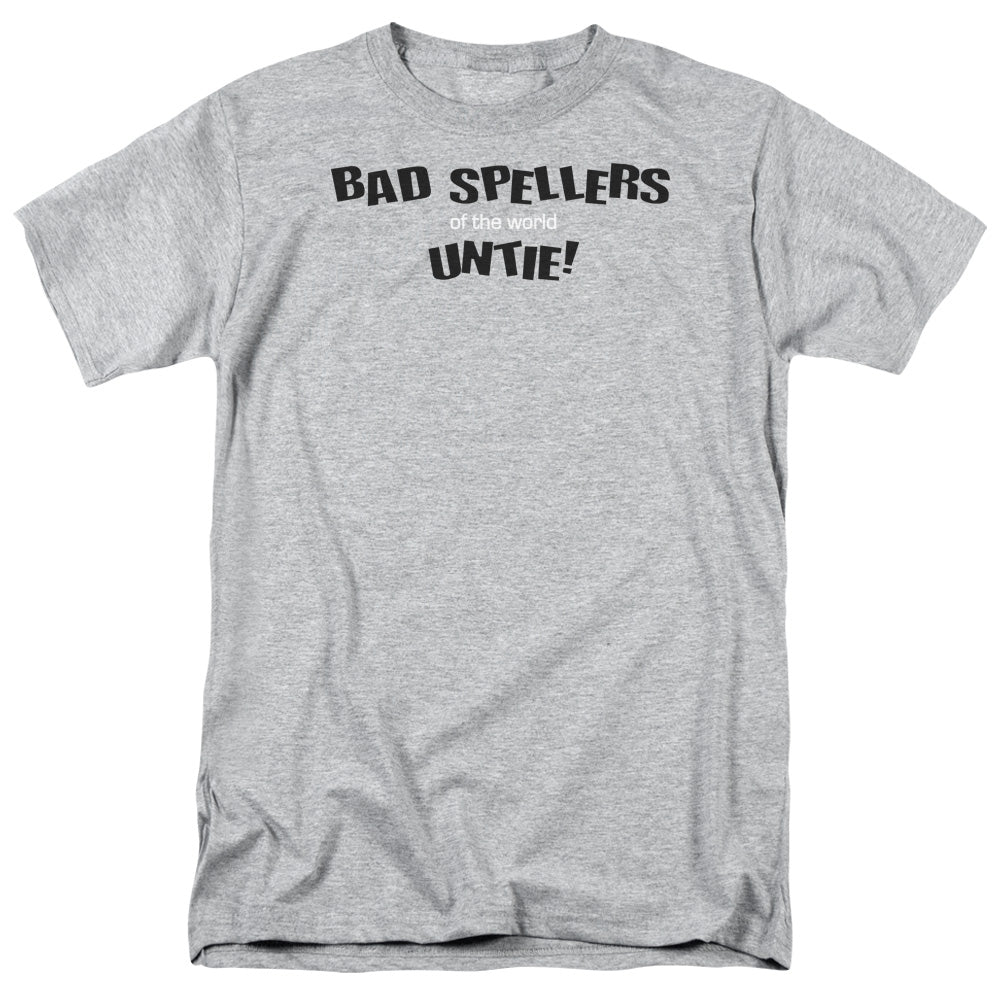 Bad Spellers - Short Sleeve Adult 18 - 1 - Athletic Heather T-shirt