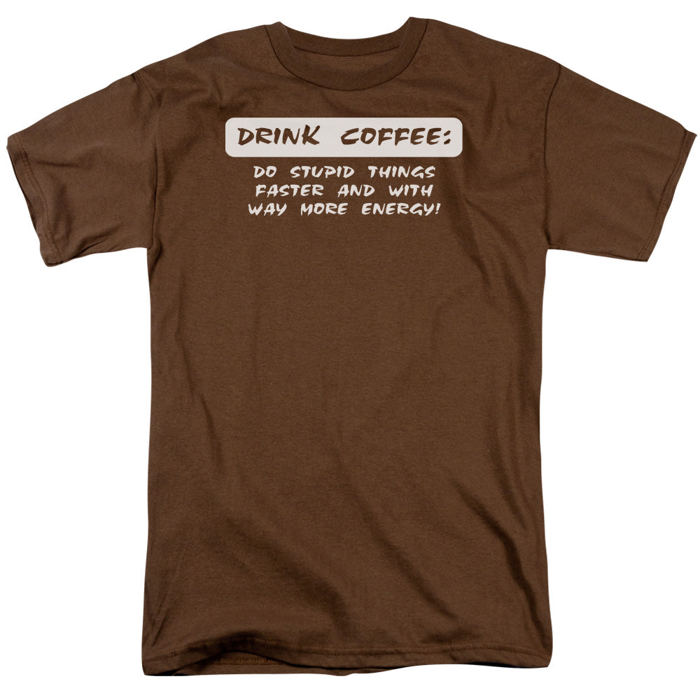 Drink Coffee - Short Sleeve Adult 18 - 1 - Coffee T-shirt