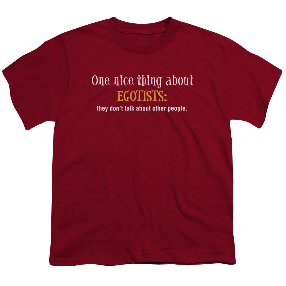 Egotists - Short Sleeve Youth 18 - 1 - Cardinal T-shirt